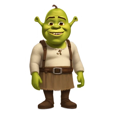 shrek blows a kiss sticker