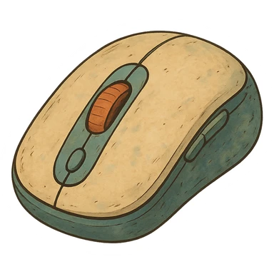 ghibli style gaming mouse sticker