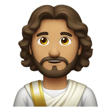 Jesús mirandote sticker