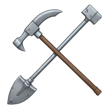 PICKAXEFROM THE MINECRAFT GAME sticker