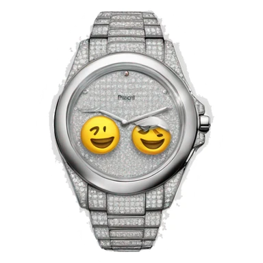 Piguet Royal  daimond watch back side sticker