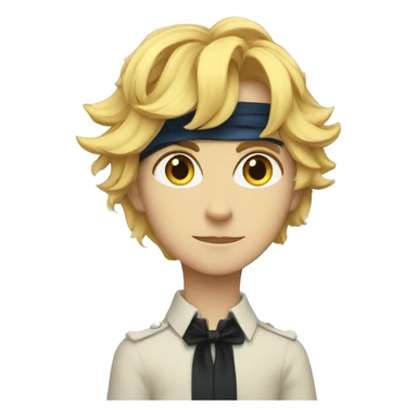 Chat noir au yeux bleu sticker