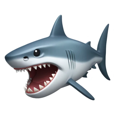 Fighting Shark sticker