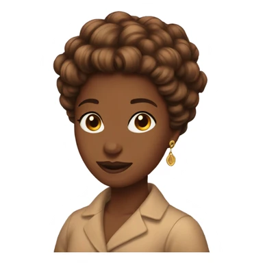 brown coquette book sticker