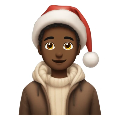 A cozy aesthetic Christmas vibe sticker