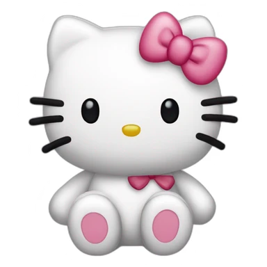 Hello kitty amoureuse sticker