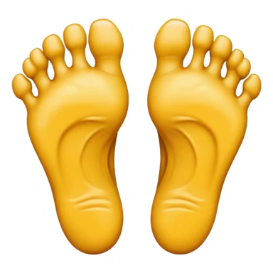 Scary feet sticker