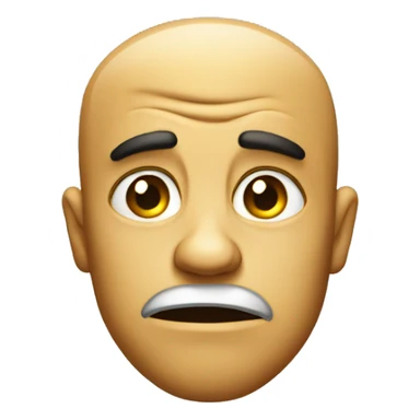 emoji side eye of disgust sticker