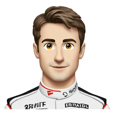 Formula 1 driver Charles Leclerc sticker
