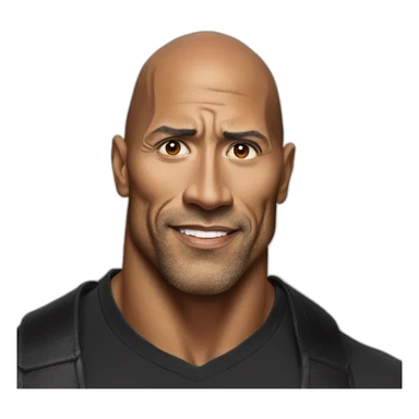 The Rock Actor sticker