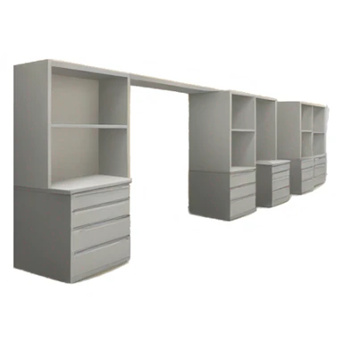 Yellow empty office room sticker