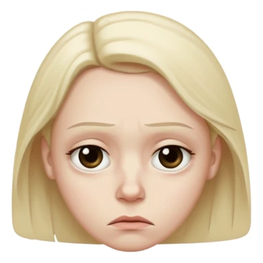 悶悶不樂 sticker