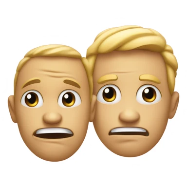 Emoji not agreeing sticker