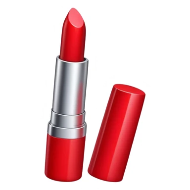 open lipstick sticker