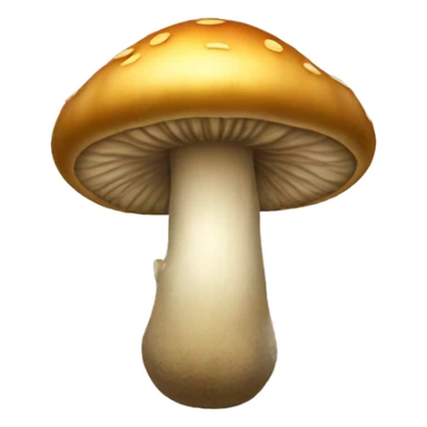 Golden Teacher Mushroom sticker