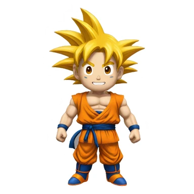 Goku fazendo joinha  sticker