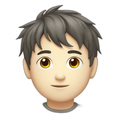 Boy, full body, manga style  sticker