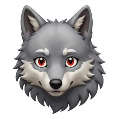 Wolf verlibt sich in Goten sticker