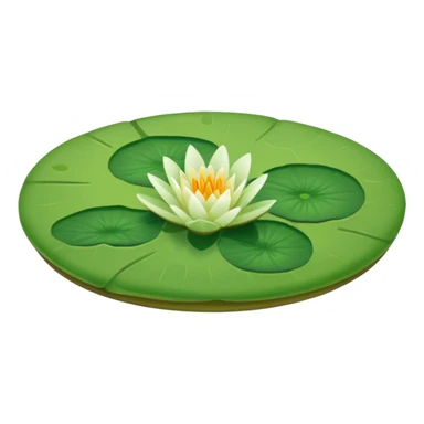 Lily pad sticker