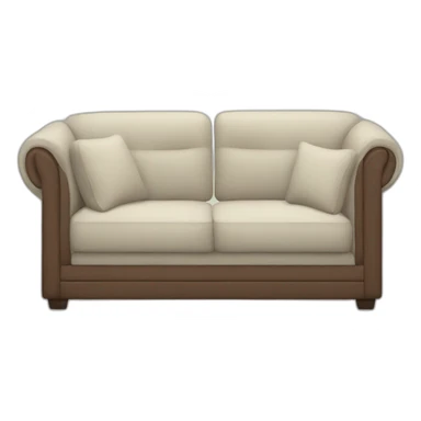 modular couch sticker
