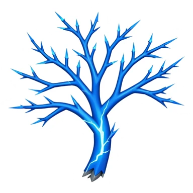 lightning flash sticker