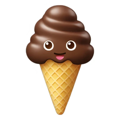pino icecream chocolate japan sticker