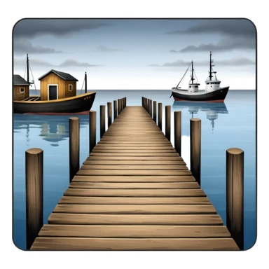 Seaport dock sticker