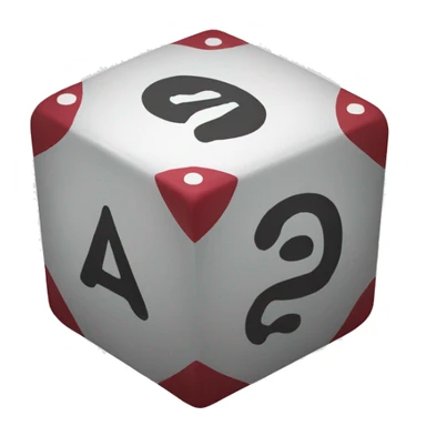 twelve sided dice sticker