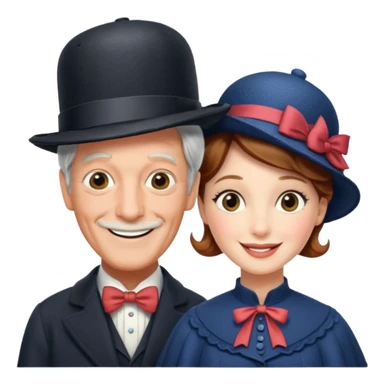 Mary Poppins Dick Van Dyke for discord  sticker