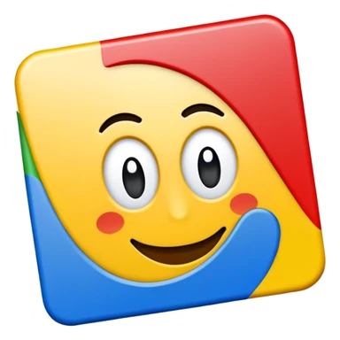 UNO reverse card with a playful expression sticker