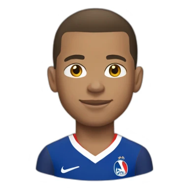 Mbappé équipe de france sticker