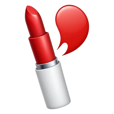 lipstick mark sticker