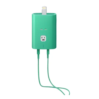 phone charger sticker