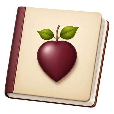 HAZ UN planificador de lista de objetivos en color vinotinto/rojo carmesí brillante, con hojas de cuaderno blancas sticker