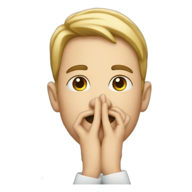 Pfizer gesture of hush sticker