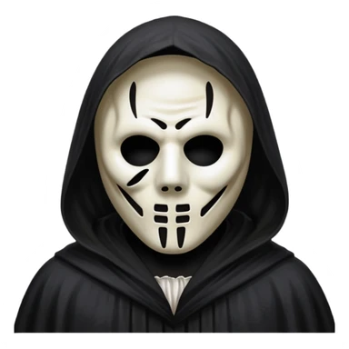 Ghostface from the Scream movie sticker