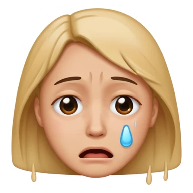 Make this 😭 more human sticker