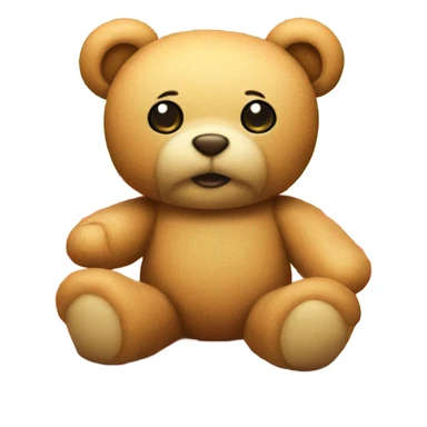 Picnic teddy  sticker