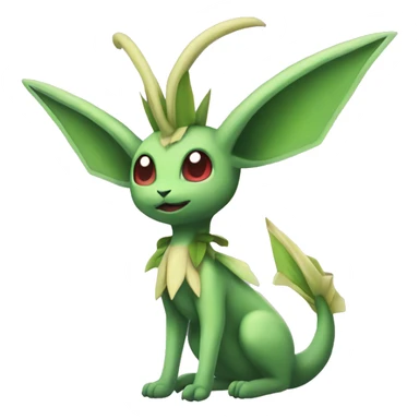 Leafeon-Flygon-Tropius full body sticker