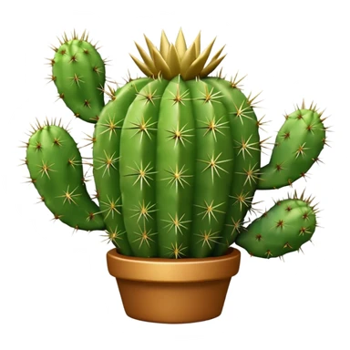 cactus trophy sticker