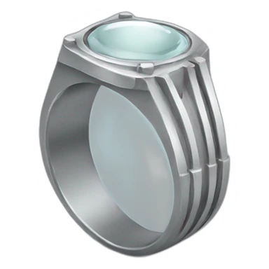 silver ring sticker