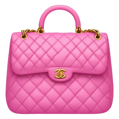 Pink Chanel bag sticker