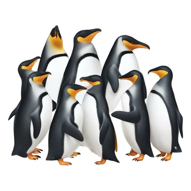 Penguin football sticker