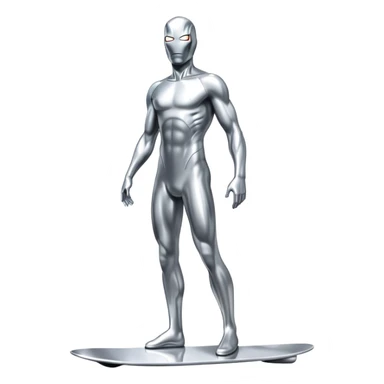 Silver surfer sticker