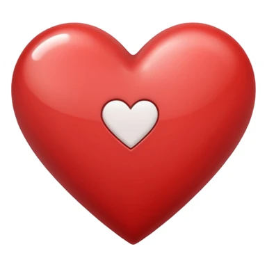 free handed heart in white colur sticker