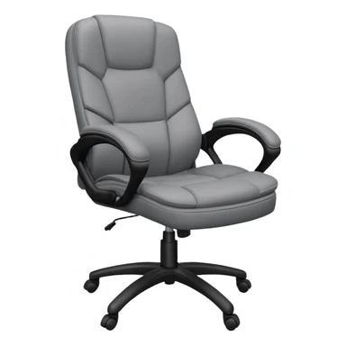 swivel office gry colour chair sticker