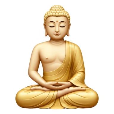 creamy Buddha sticker
