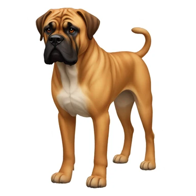 Bullmastiff Dog Breed Full Body sticker