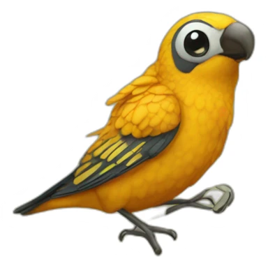 zanahoria regando sticker