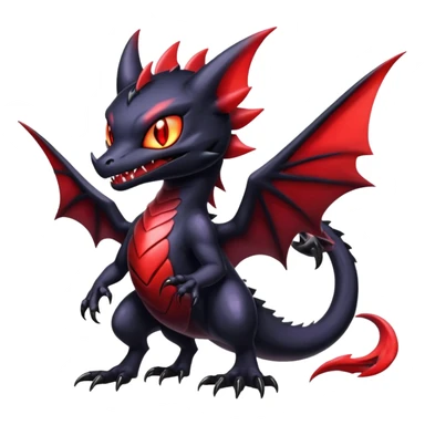 Shiny Epic Badass Evil Noibat-Salandit-Darkrai-Litten-Hybrid sticker